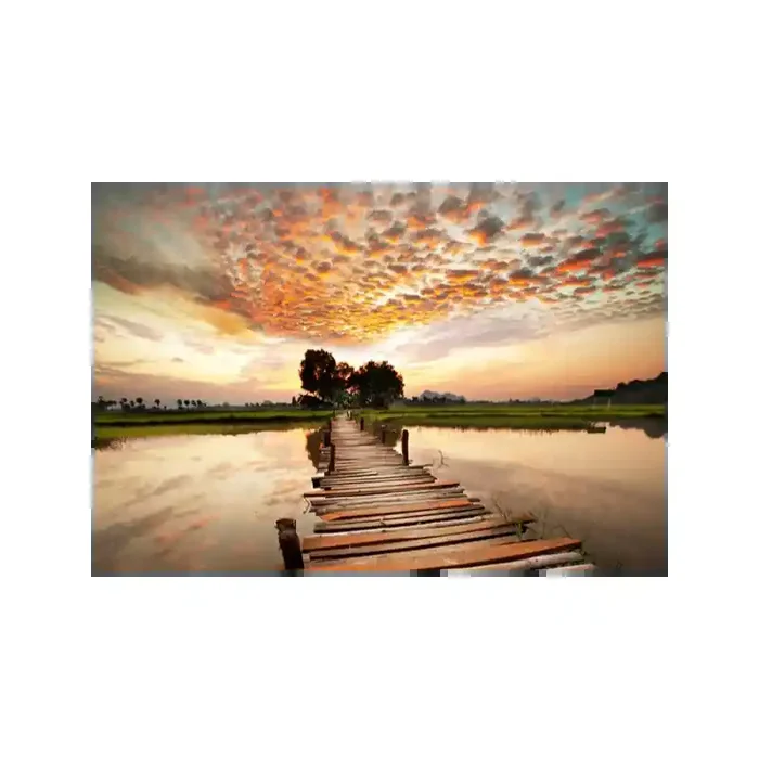 Fotomural Lago Passarela FPR031, 194cm. x 130cm., Vinilo Autoadhesivo Mate, Todo Color, Original, 0x35.68x0x28.32 cm.