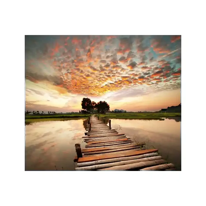 Fotomural Lago Passarela FPR031, 230cm. x 200cm., Vinilo Autoadhesivo Mate, Todo Color, Original, 0x15x0x15 cm.
