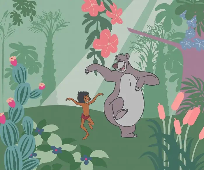 fotomural libro de la selva verde de Disney – 612780