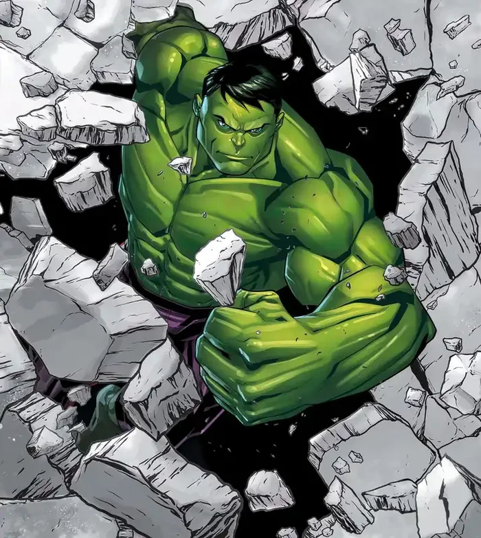 fotomural Los Vengadores Hulk verde y gris de Komar – 610772