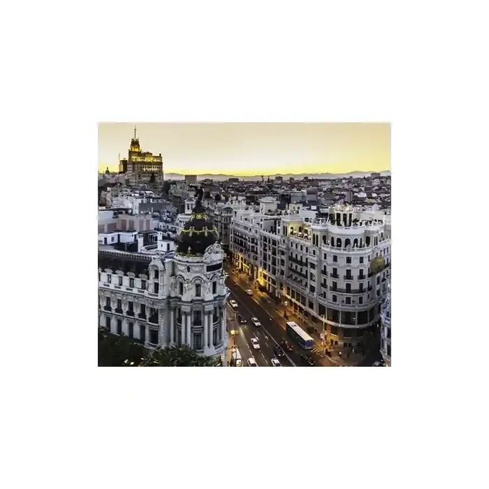 Fotomural Madrid FCI006, 250cm. x 210cm., Vinilo Autoadhesivo Mate, Todo Color, Original, 25.79x0x25.79×0 cm.