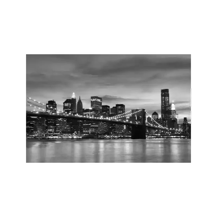 Fotomural Manhattan FLF016, 360cm. x 241.2cm., Vinilo Autoadhesivo Mate, Todo Color, Original, 0.9x0x0.9×0 cm.