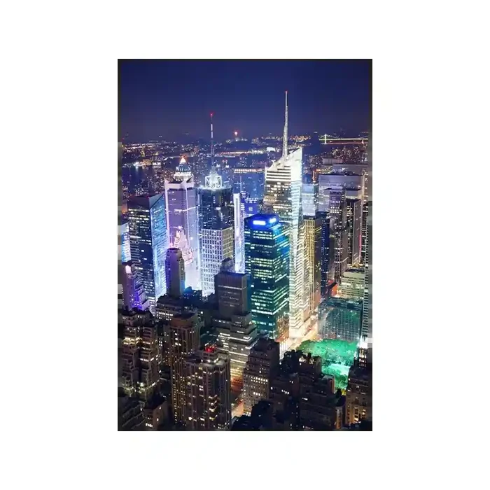 Fotomural Manhattan Noche FCI012, 147.4cm. x 220cm., Vinilo Autoadhesivo Mate, Todo Color, Original, 0x0x0x0 cm.