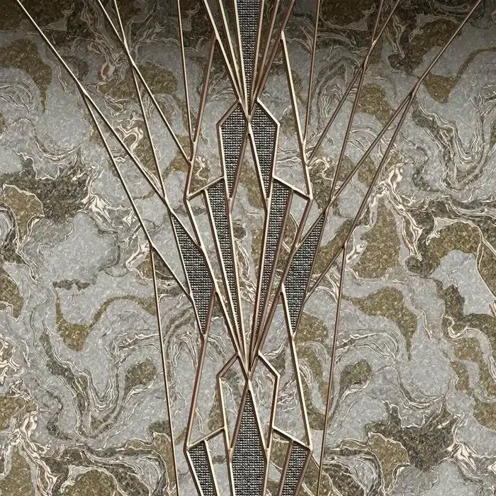 fotomural marmol gris y oro de Zambaiti – 661774