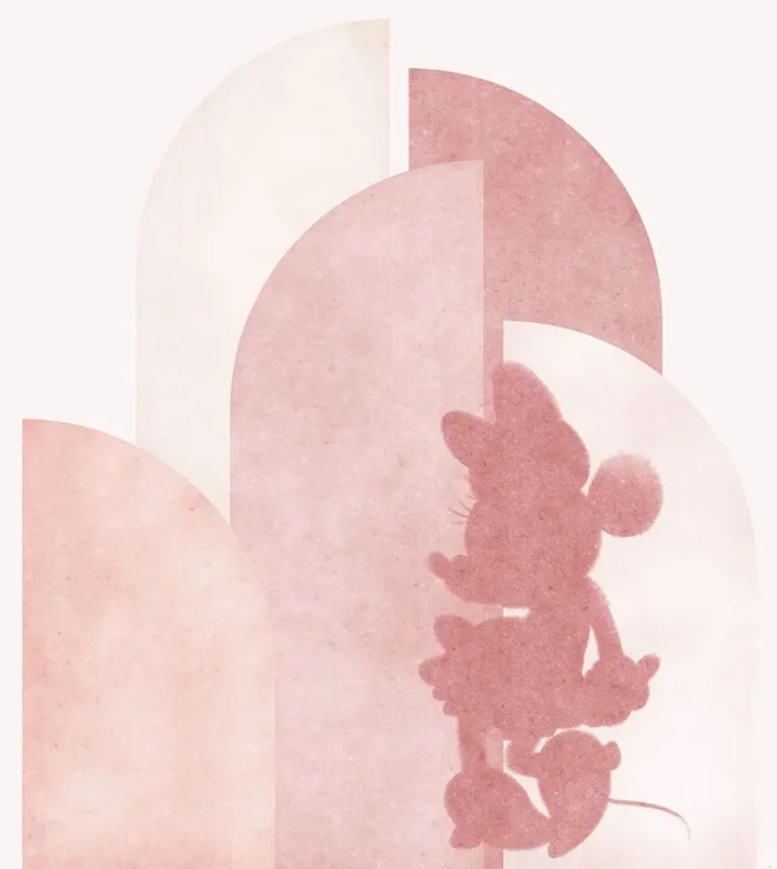 fotomural Minnie Mouse rosa de Disney – 612737