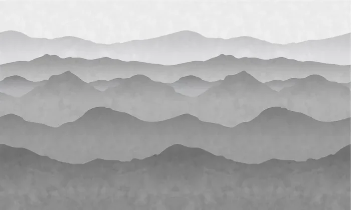 fotomural montañas gris de ESTAhome – 159170