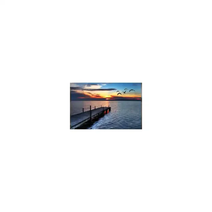 Fotomural Muelle Amanecer FPR020, 100cm. x 66cm., Vinilo Autoadhesivo Mate, Todo Color, Original, 0x0x0x0 cm.