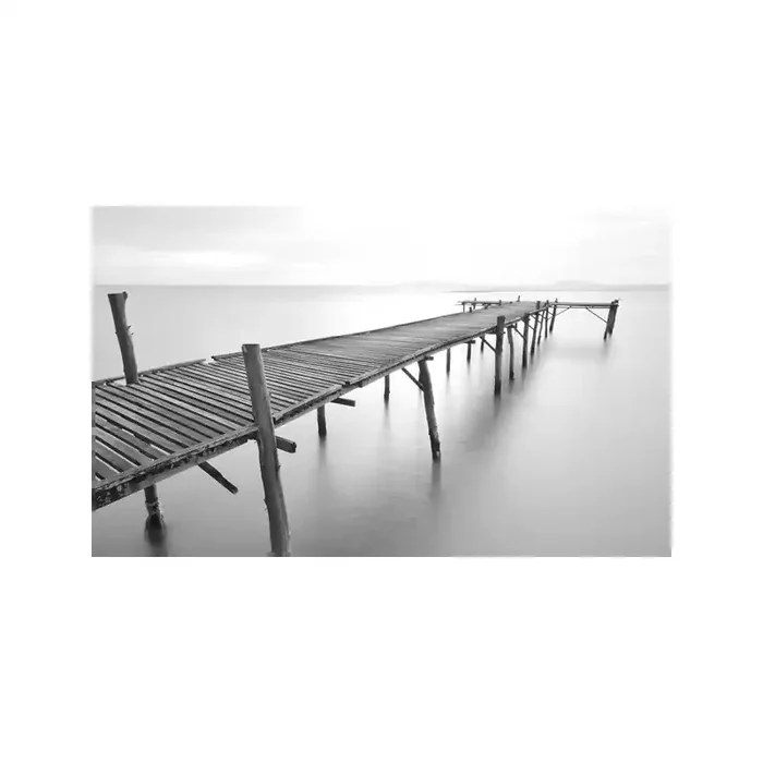 Fotomural Muelle Madera FPR011, 400cm. x 240cm., Vinilo Autoadhesivo Mate, Todo Color, Original, 0x13.33x0x13.33 cm.