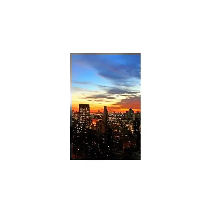 Fotomural New York Anochecer FCI004, 100cm. x 150cm., Vinilo Autoadhesivo Mate, Todo Color, Original, 28.56x0x28.56×0 cm.