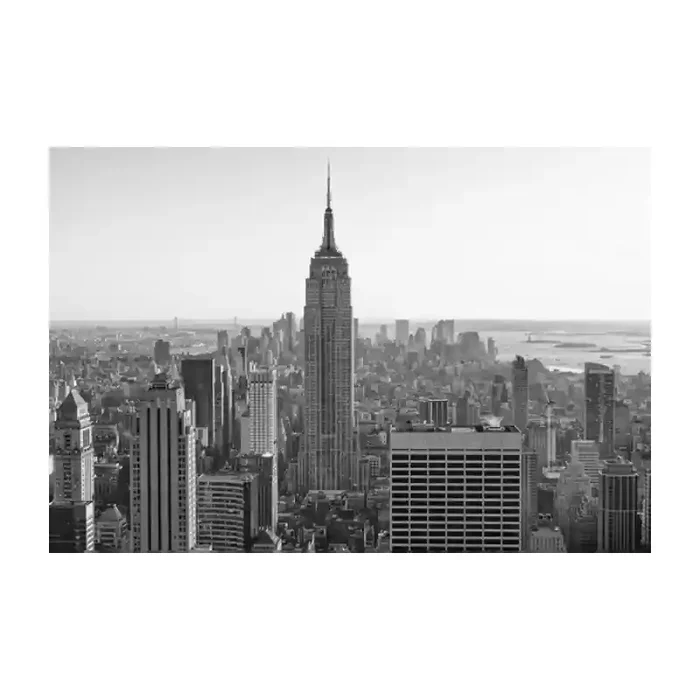 Fotomural New York City FLF008, 195cm. x 130cm., Vinilo Autoadhesivo Mate, Blanco y Negro, Original, 0x0x0x0 cm.