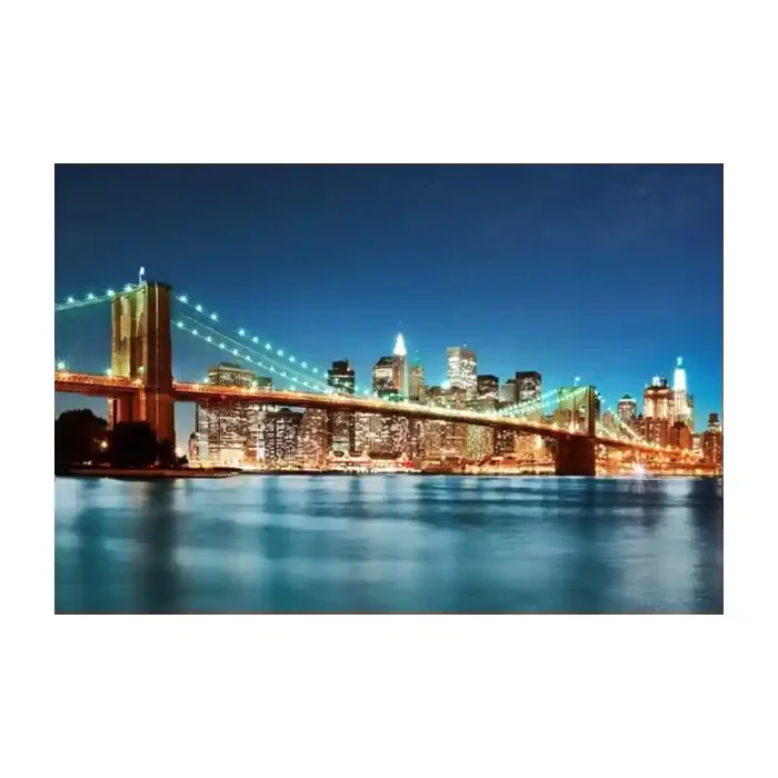 Fotomural New York City Skyline FLF010, 100cm. x 67cm., Vinilo Autoadhesivo Mate, Todo Color, Original, 0x0x0x0 cm.
