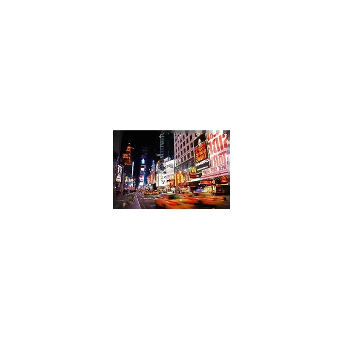 Fotomural New York Noche FCI005, 100cm. x 67cm., Vinilo Autoadhesivo Mate, Todo Color, Invertir, 0x0x0x0 cm.