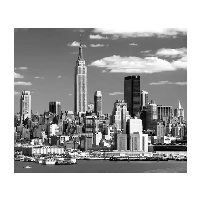 Fotomural NEW YORK NY02, 240cm. x 199cm., Papel Pintado, Blanco y Negro, Original, 0x0x0x0 cm.