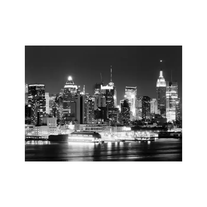 Fotomural NEW YORK NY03, 365.5cm. x 265cm., Papel Pintado, Blanco y Negro, Original, 0.01x0x0.01×0 cm.