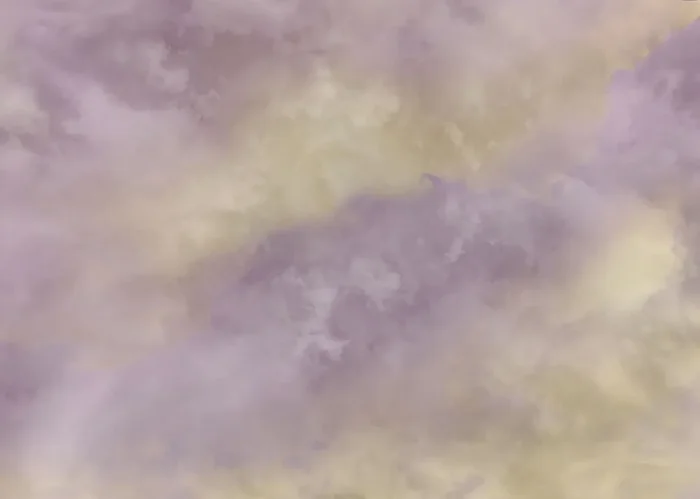 fotomural nubes morado oscuro y amarillo de Komar – 612915