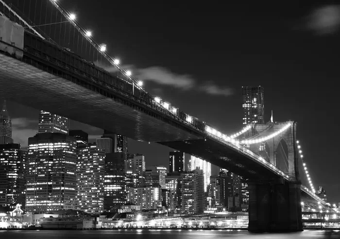 fotomural Nueva York negro de Sanders & Sanders – 600385