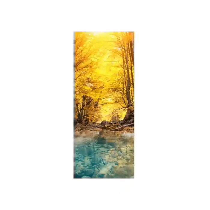 Fotomural Orilla de Rio FPR035, 110cm. x 270cm., Vinilo Autoadhesivo Mate, Todo Color, Original, 36.46x0x32.24×0 cm.
