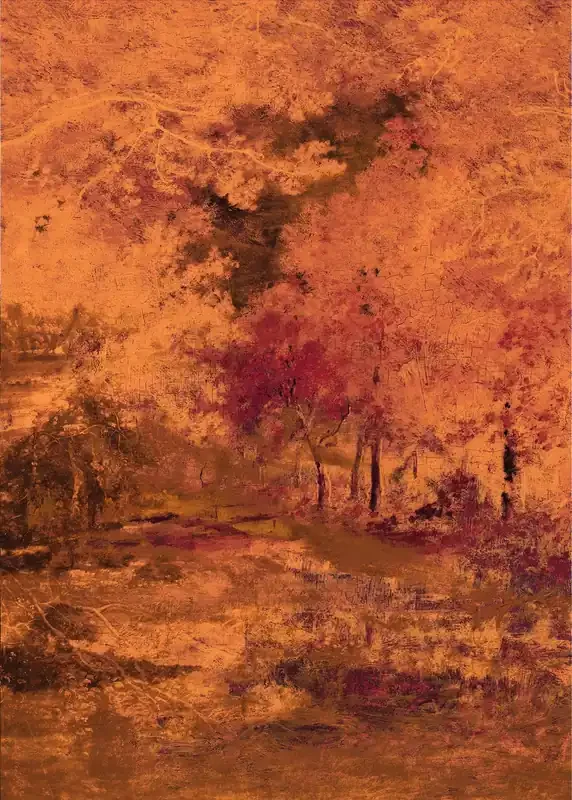 fotomural otoño naranja cálido de Sanders & Sanders – 611977