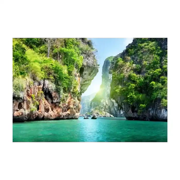 Fotomural Paisagem do Mar FNA012, 150cm. x 100cm., Vinilo Autoadhesivo Mate, Todo Color, Original, 0x0x0x0 cm.