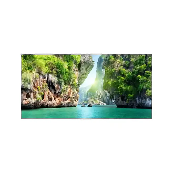 Fotomural Paisagem do Mar FNA012, 310cm. x 150cm., Vinilo Autoadhesivo Mate, Todo Color, Original, 0x38.47x0x18.2 cm.