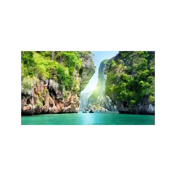 Fotomural Paisagem do Mar FNA012, 440cm. x 245cm., Vinilo Autoadhesivo Mate, Todo Color, Original, 0x24.17x0x24.17 cm.