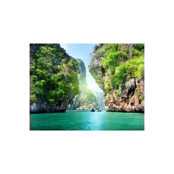 Fotomural Paisaje del Mar FNA012, 313cm. x 242.5cm., Vinilo Autoadhesivo Mate, Todo Color, Invertir, 0x0x43.67×0 cm.