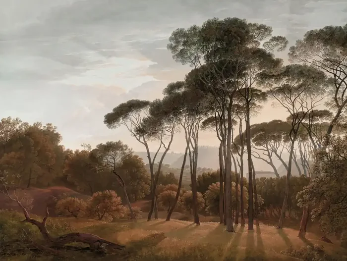 fotomural paisaje italiano marrón de Sanders & Sanders – 640790