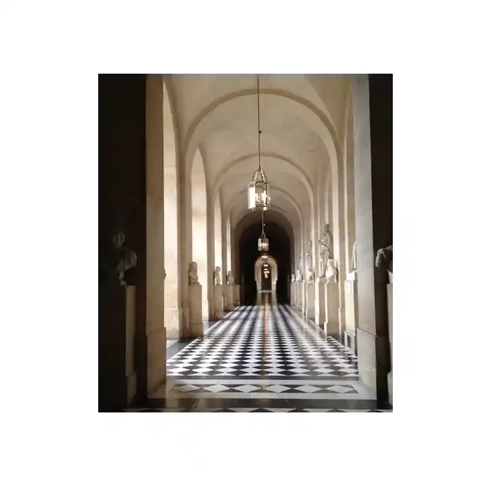 Fotomural Pasillo Mrmol Versalles FPR038, 220cm. x 250cm., Vinilo Autoadhesivo Mate, Todo Color, Original, 0x12.5x0x12.5 c