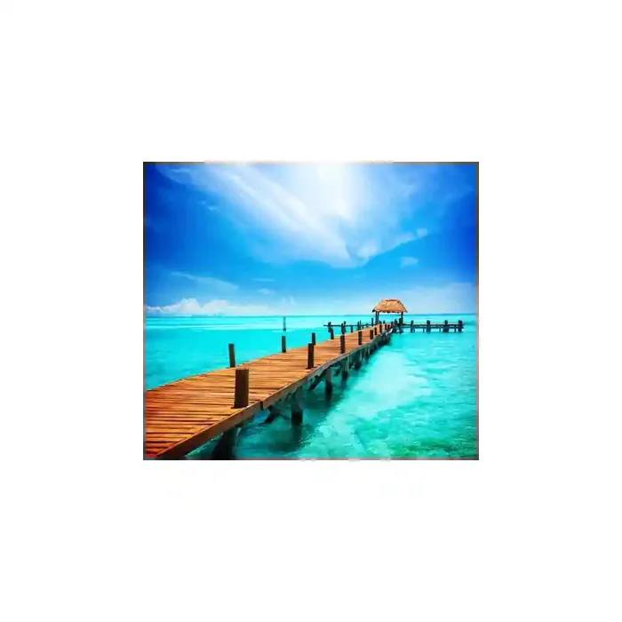 Fotomural Playa FPL003, 100cm. x 89cm., Vinilo Autoadhesivo Mate, Todo Color, Original, 0x0x0x0 cm.