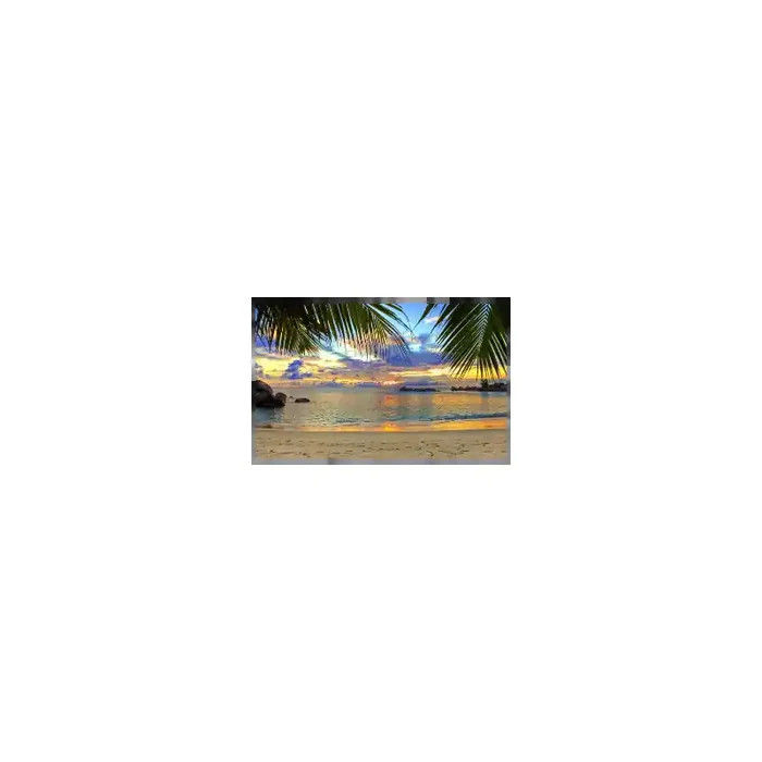 Fotomural Playa FPL005, 487cm. x 65cm., Vinilo Autoadhesivo Mate, Todo Color, Invertir, 0x0x0x0 cm.