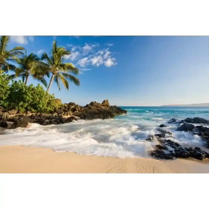 Fotomural Playa FPL014, 110cm. x 72cm., Vinilo Autoadhesivo Mate, Todo Color, Original, 0x0x0x0 cm.