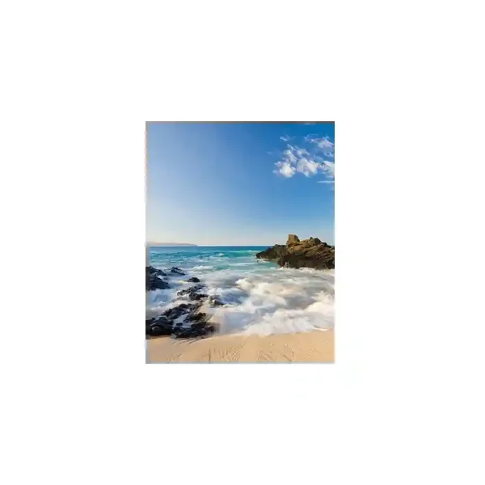 Fotomural Playa FPL014, 140cm. x 180cm., Vinilo Autoadhesivo Mate, Todo Color, Invertir, 14.11x0x54.57×0 cm.