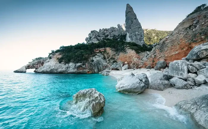 fotomural playa verde mar y gris de Sanders & Sanders – 612607