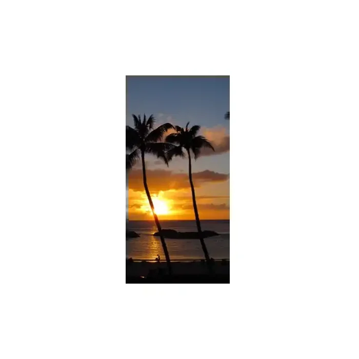 Fotomural Praia FPL001, 100cm. x 200cm., Vinilo Autoadhesivo Mate, Todo Color, Original, 31.25x0x31.25×0 cm.