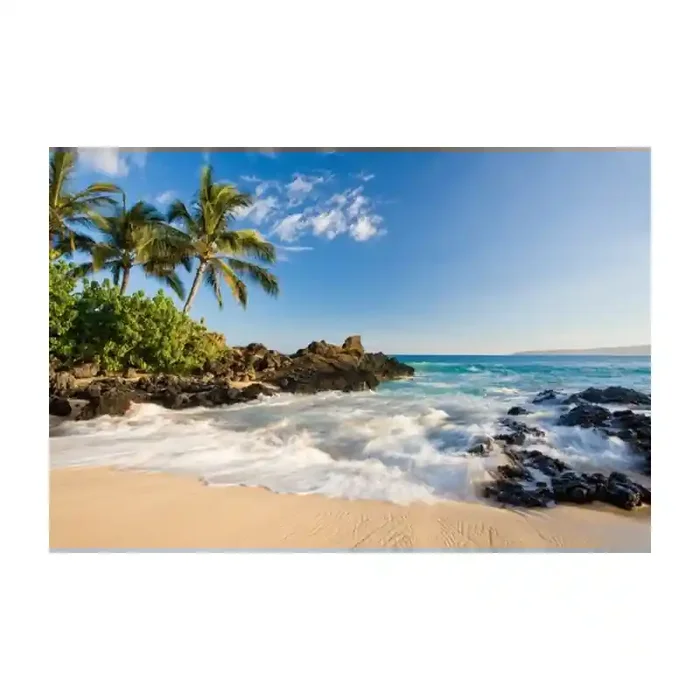 Fotomural Praia FPL014, 180cm. x 117.9cm., Vinilo Autoadhesivo Mate, Todo Color, Original, 0x0x0x0 cm.