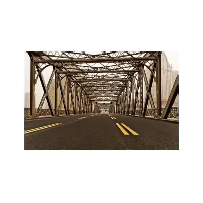 Fotomural Puente de Hierro FPR006, 420cm. x 270cm., Vinilo Autoadhesivo Mate, Todo Color, Original, 0x4.65x0x4.65 cm.