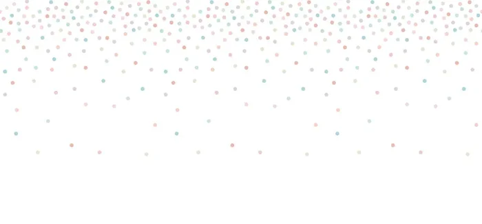 fotomural puntos de confeti rosa, verde y azul de ESTAhome – 159164