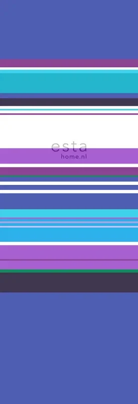 fotomural rayas morado de ESTAhome – 156507