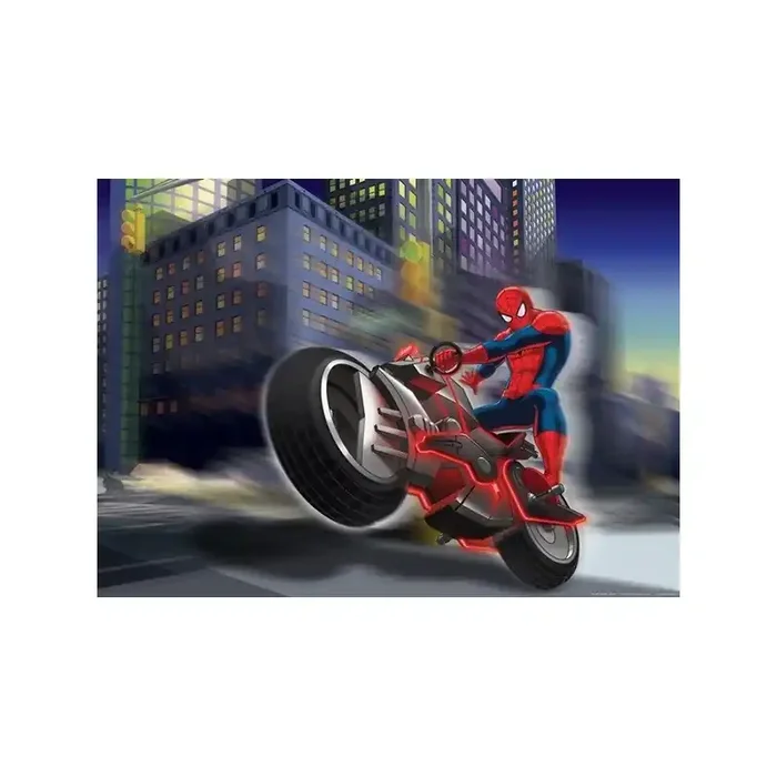 Fotomural SPIDERMAN ON BIKE FTDM-0716