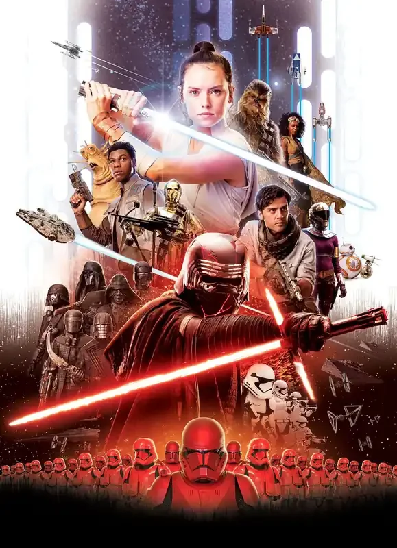 fotomural Star Wars Ep 9 multi color de Disney – 611074