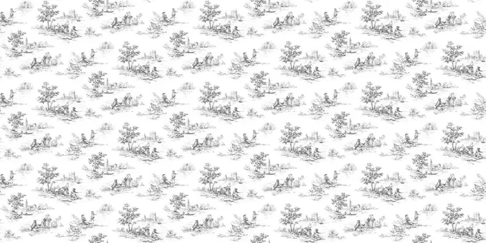 fotomural tela de jouy negro de Origin Wallcoverings – 357269