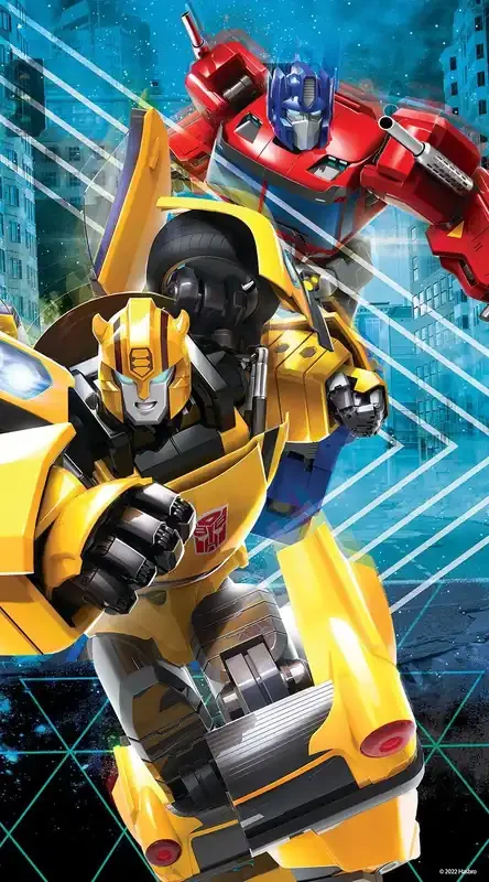 fotomural Transformers amarillo, rojo y azul de Sanders & Sanders – 601231