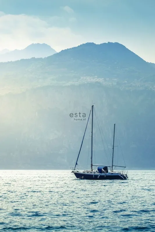 fotomural velero azul de ESTAhome – 158850