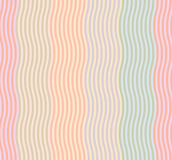 fotomural zigzag chevrons colores pastel de ESTAhome – 159513