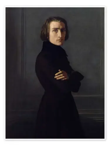 Franz Liszt de Henri Lehmann Bridgeman Images