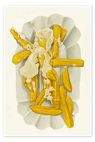 French fries with mayonnaise de Dieter Ziegenfeuter