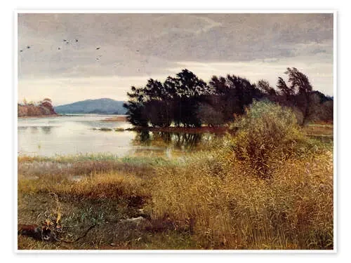 Frío octubre de Sir John Everett Millais Master Collection