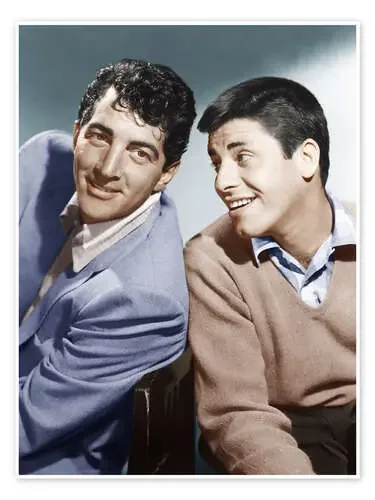 From left Dean Martin, Jerry Lewis, early 1950s Everett Collection