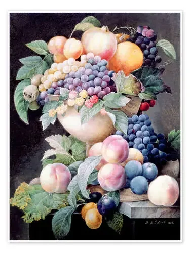 Fruits de Pierre Joseph Redouté Bridgeman Images