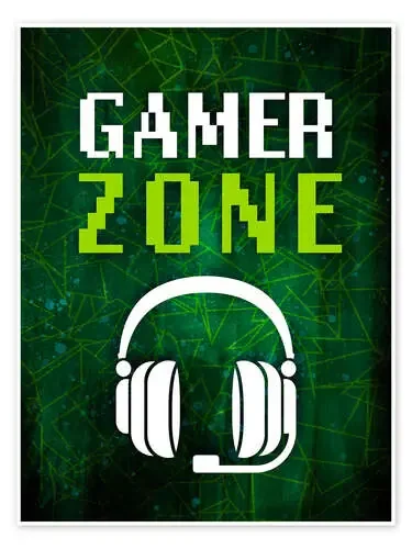 Gamer Art – Gamer Zone de Victoria Barnes World Art Group